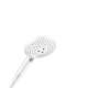 Hansgrohe Raindance Select S Handshower 120 3-Jet Powderrain, 2.5 Gpm In Matte White, 26037701