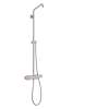 Hansgrohe Croma E Showerpipe Without Shower Components In Brushed Nickel, 26067821