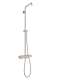 Hansgrohe Croma E Showerpipe Without Shower Components In Brushed Nickel, 26067821