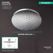 Hansgrohe Vernis Blend Showerhead 200 1-Jet