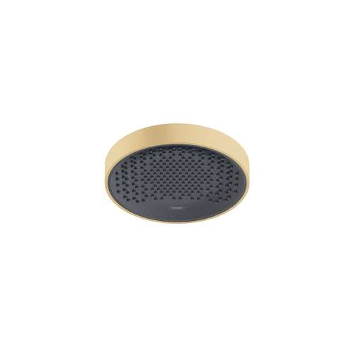 Hansgrohe Rainfinity Showerhead 250 1-Jet, 2.5 Gpm In Brushed Gold Optic, 26228251