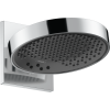 Hansgrohe Rainfinity Showerhead 250 3-Jet With Wall Connector Trim, 1.75 Gpm In Brushed Nickel, 26235821