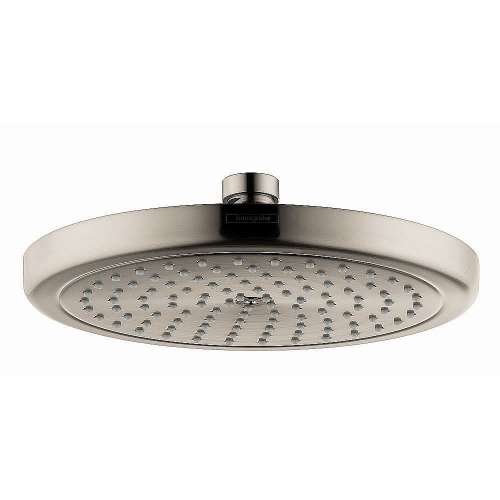 26465821 Croma 2.5 GPM 1-Jet Showerhead 220, In Brushed Nickel