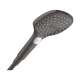 Hansgrohe Raindance Select E Handshower 120 3-Jet, 2.5 Gpm In Brushed Black Chrome, 26521341