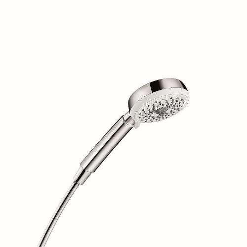 26826401 Crometta 100 2.0 GPM 3-Jet Handshower, In White/Chrome
