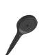 Hansgrohe Rainfinity Handshower 130 3-Jet, 1.75 Gpm In Matte Black, 26865671