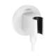 Hansgrohe Fixfit S Wall Outlet With Handshower Holder In Matte White, 26888701