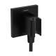 Hansgrohe Fixfit E Wall Outlet With Handshower Holder In Matte Black, 26889671