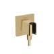 Hansgrohe Fixfit E Wall Outlet With Handshower Holder In Polished Gold Optic, 26889991