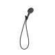 Hansgrohe Rainfinity Handshower Set 130 3-Jet, 2.5 Gpm In Matte Black, 26913671