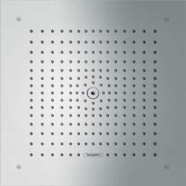 Hansgrohe Raindance E Showerhead 400 Square 1-Jet Trim, 2.5 Gpm In Chrome, 26925001