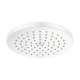 Hansgrohe Raindance S Showerhead 180 1-Jet Powderrain, 2.5 Gpm In Matte White, 26928701