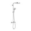 27129821 Raindance Select S 2.5 GPM 2-Jet Showerpipe 240, In Brushed Nickel