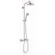 27185821 Croma Showerpipe 2.5 GPM 1-Jet 220, In Brushed Nickel