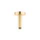 Hansgrohe Raindance E Extension Pipe For Ceiling Mount In Brushed Gold Optic, 27393251