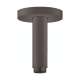 Hansgrohe Raindance E Extension Pipe For Ceiling Mount In Brushed Black Chrome, 27393341