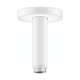 Hansgrohe Raindance E Extension Pipe For Ceiling Mount In Matte White, 27393701