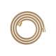 Hansgrohe Designflex Textile Handshower Hose, 80" In Brushed Gold Optic, 28230250