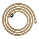 Hansgrohe Designflex Textile Handshower Hose, 80" In Polished Gold Optic, 28230990