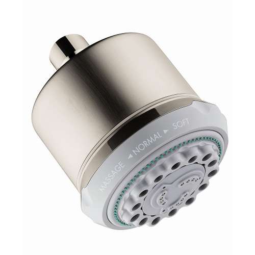 28496821 Clubmaster 2.5 GPM 3-Jet Showerhead, In Brushed Nickel
