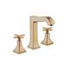 Hansgrohe Metropol Classic Widespread Faucet 160 With Cross Handles And Pop-Up Drain, 1.2 Gpm In Brushed Bronze, 31307141