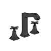 Hansgrohe Metropol Classic Widespread Faucet 160 With Cross Handles And Pop-Up Drain, 1.2 Gpm In Matte Black, 31307671
