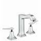 31331001 Metropol Classic Widespread Faucet 160 with Lever Handles and Pop-Up Drain, 1.2 GPM, In Chrome