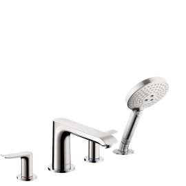 Hansgrohe Metris 4-Hole Roman Tub Set Trim With 2.0 Gpm Handshower