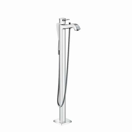 31445001 Metropol Classic Freestanding Tub Filler Trim with 1.75 GPM Handshower, In Chrome
