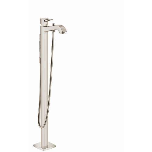 31445821 Metropol Classic Freestanding Tub Filler Trim with 1.75 GPM Handshower, In Brushed Nickel