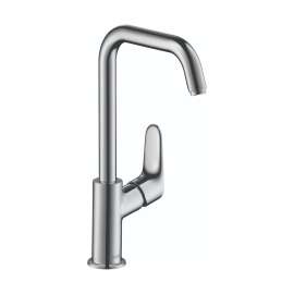 Hansgrohe Focus Single-Hole Faucet 240 With Swivel Spout And Pop-Up Drain