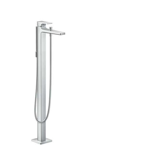 32532001 Metropol Freestanding Tub Filler Trim with Lever Handle and 1.75 GPM Handshower, In Chrome