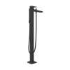Hansgrohe Metropol Freestanding Tub Filler Trim With Lever Handle And 1.75 Gpm Handshower In Matte Black, 32532671