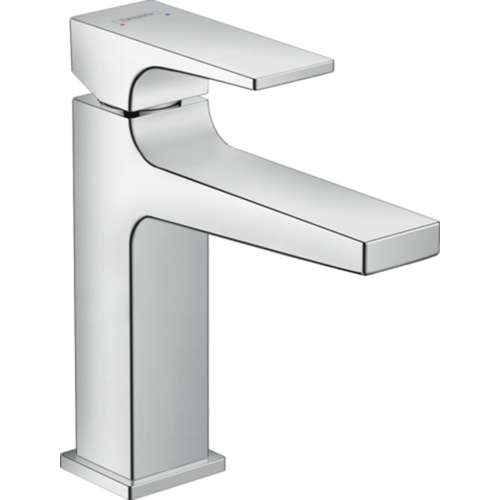 32527001 Metropol Single-Hole Faucet 110 with Lever Handle and Pop-Up Drain in Chrome