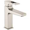 Metropol 74524821 Single-Hole Faucet 110 with Loop Handle and Pop-Up Drain in Brushed Nickel