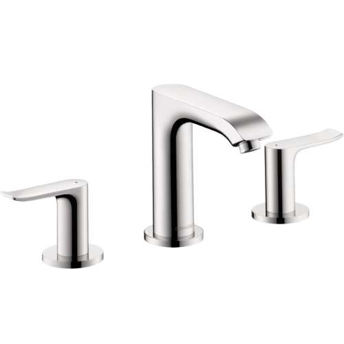 31124001 Metris Widespread Faucet 100 with Pop-Up Drain in Chrome