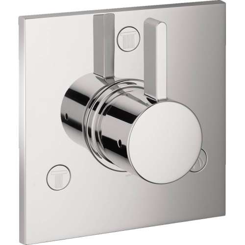 04880000 Ecostat Square Trio/Quattro Diverter Trim in Chrome