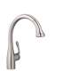 Hansgrohe Allegro E Gourmet Higharc Kitchen Faucet, 2-Spray Pull-Down, 1.75 Gpm In Stainless Steel Optic, 4066860