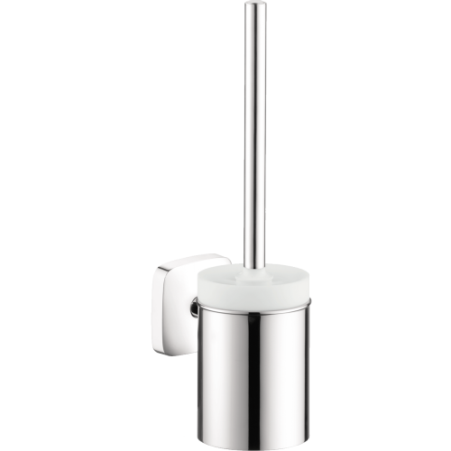 Hansgrohe Puravida Toilet Brush With Holder In Chrome, 41505000