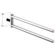Hansgrohe Puravida Dual Towel Bar In Chrome, 41512000