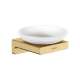 Hansgrohe Addstoris Soap Dish In Brushed Gold Optic, 41746250