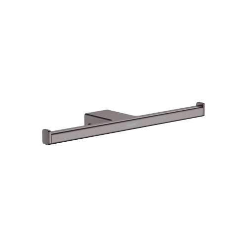 Hansgrohe Addstoris Toilet Paper Holder In Brushed Black Chrome, 41748340