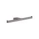 Hansgrohe Addstoris Toilet Paper Holder In Brushed Black Chrome, 41748340