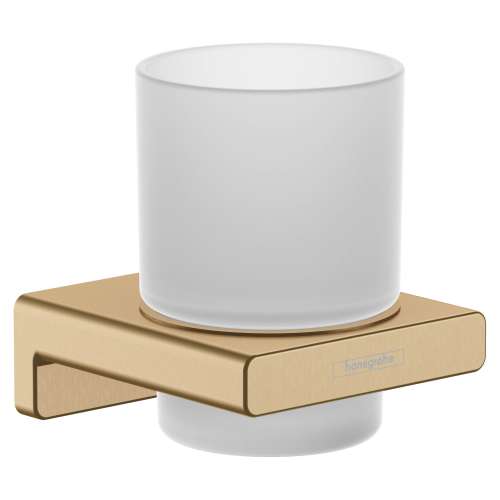 Hansgrohe Addstoris Tumbler In Brushed Bronze, 41749140