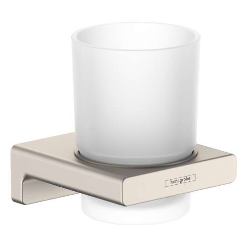 Hansgrohe Addstoris Tumbler In Brushed Nickel, 41749820