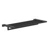 Hansgrohe Addstoris Towel Rack With Towel Bar In Matte Black, 41751670