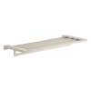 Hansgrohe Addstoris Towel Rack With Towel Bar In Brushed Nickel, 41751820