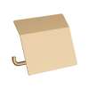 Hansgrohe Addstoris Toilet Paper Holder With Cover In Brushed Bronze, 41753140