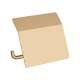 Hansgrohe Addstoris Toilet Paper Holder With Cover In Brushed Bronze, 41753140
