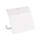 Hansgrohe Addstoris Toilet Paper Holder With Cover In Matte White, 41753700